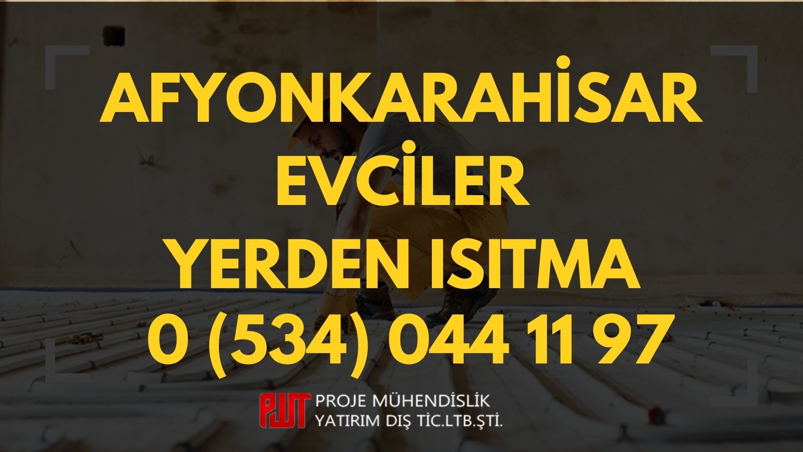 Afyonkarahisar Evciler Yerden Isıtma