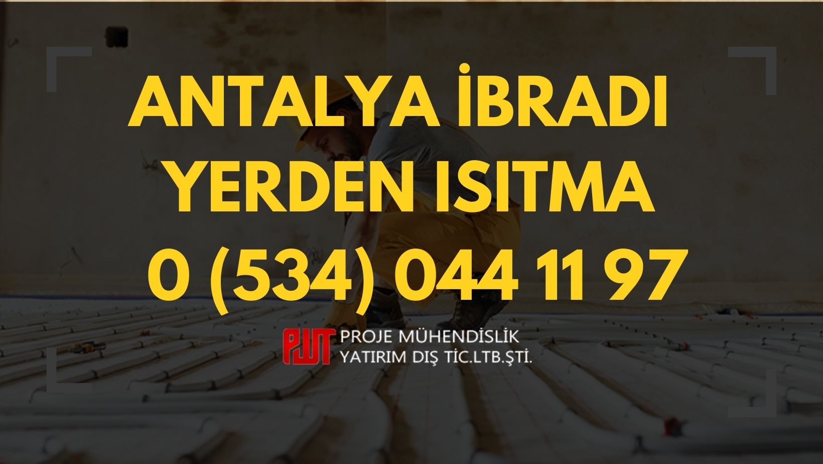 Antalya İbradı Yerden Isıtma