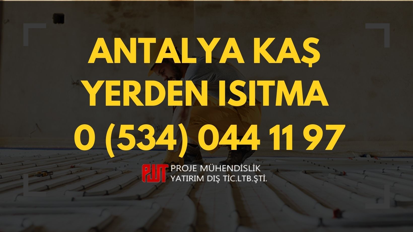 Antalya Kaş Yerden Isıtma