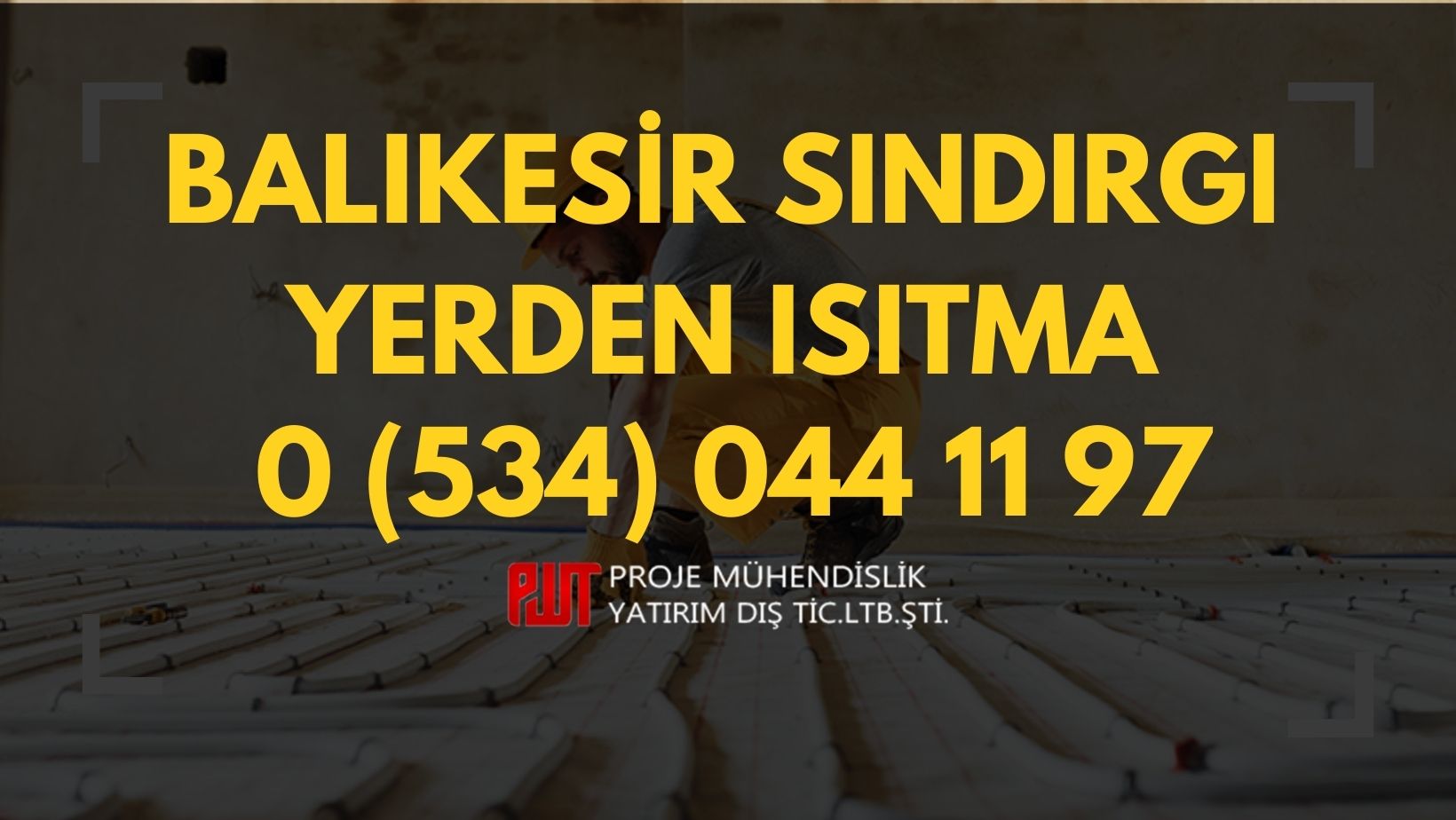 Balıkesir Sındırgı Yerden Isıtma