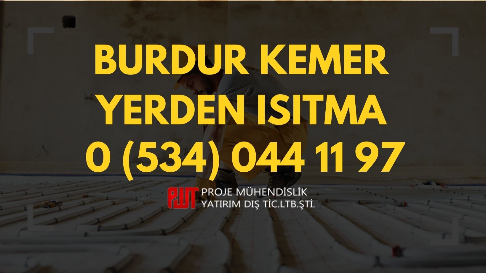 Burdur Kemer Yerden Isıtma