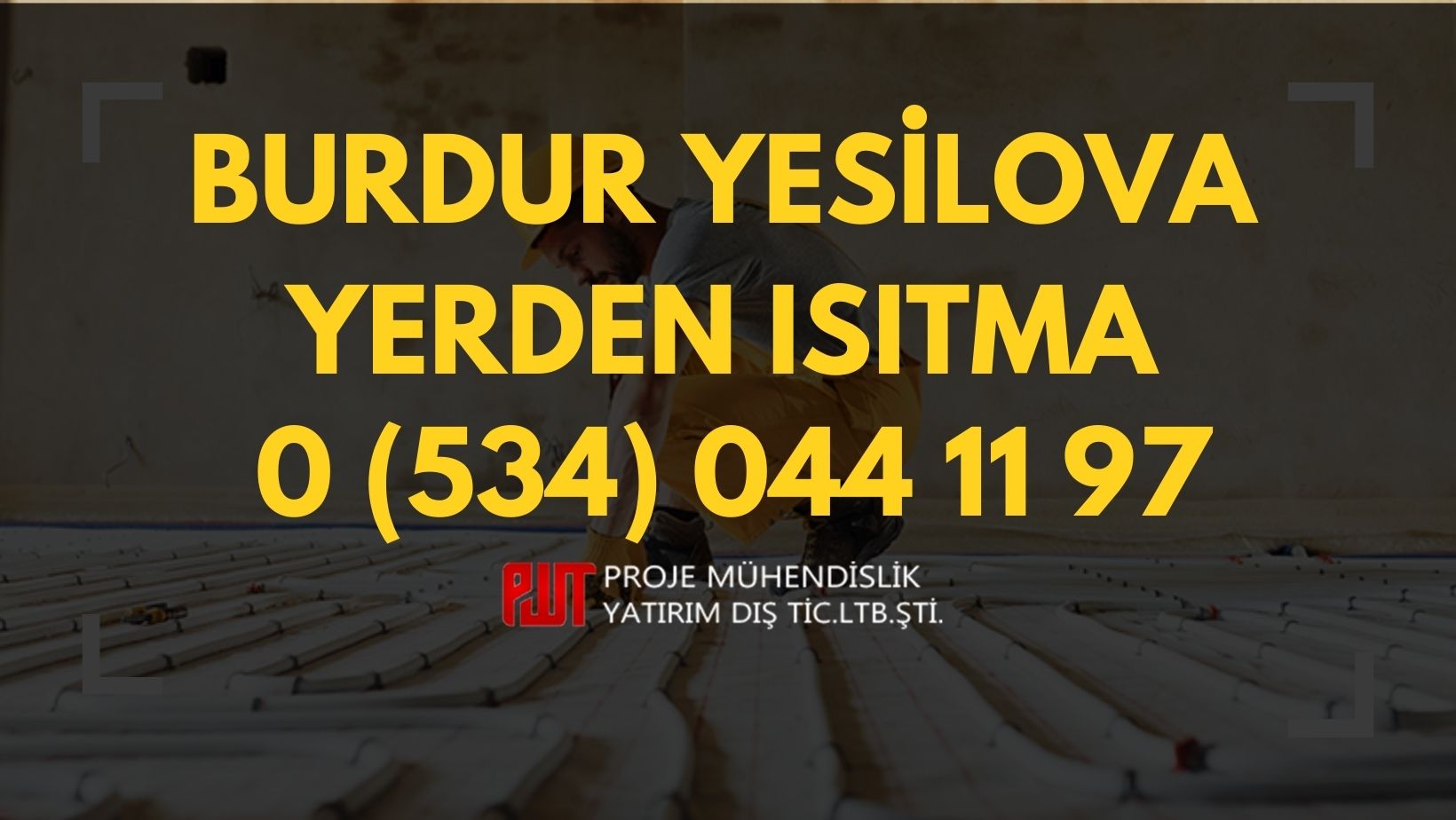 Burdur Yeşilova Yerden Isıtma