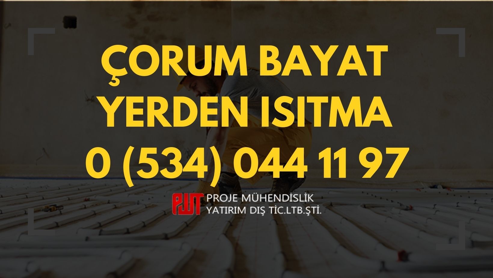 Çorum Bayat Yerden Isıtma