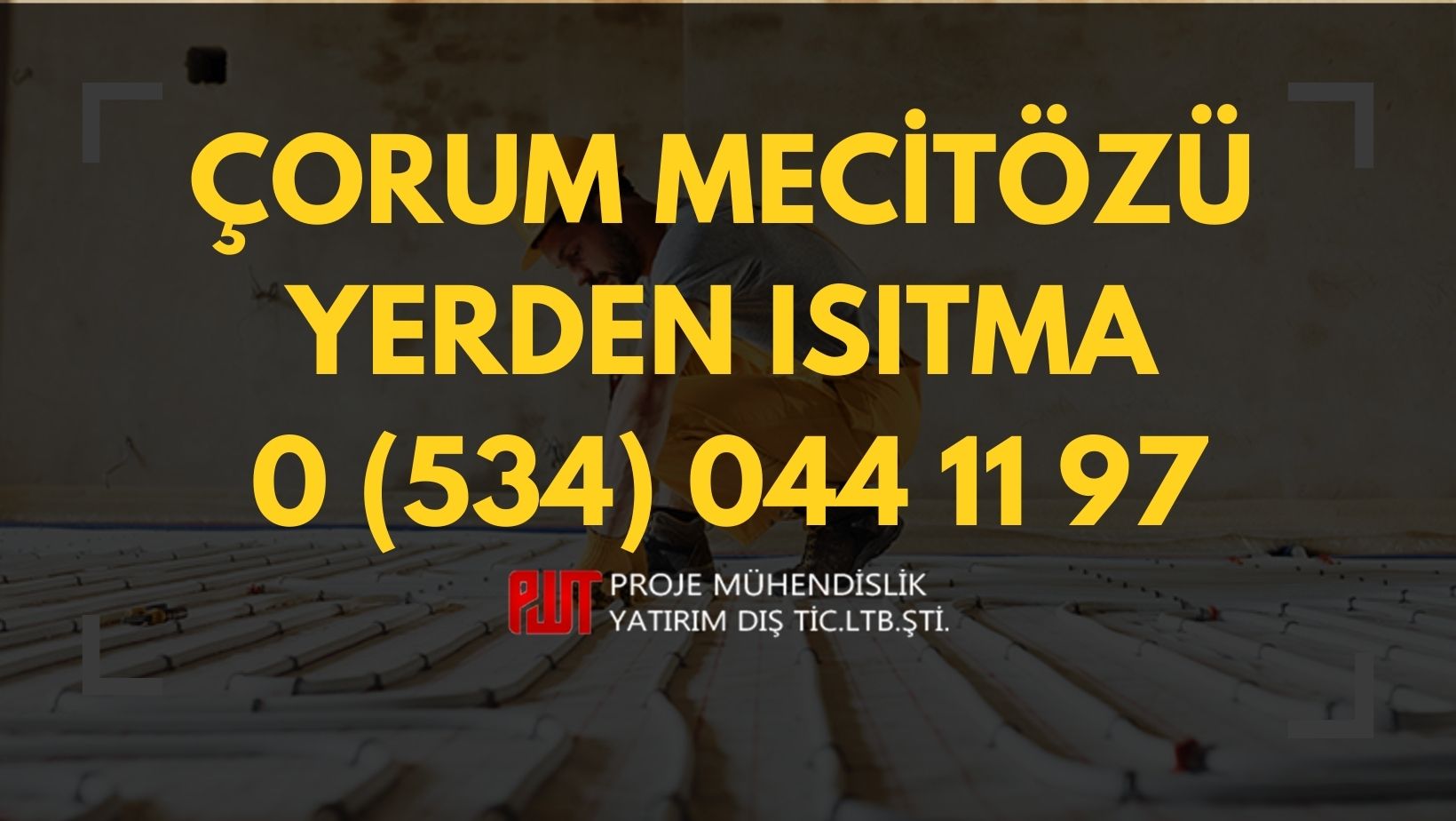 Çorum Mecitözü Yerden Isıtma