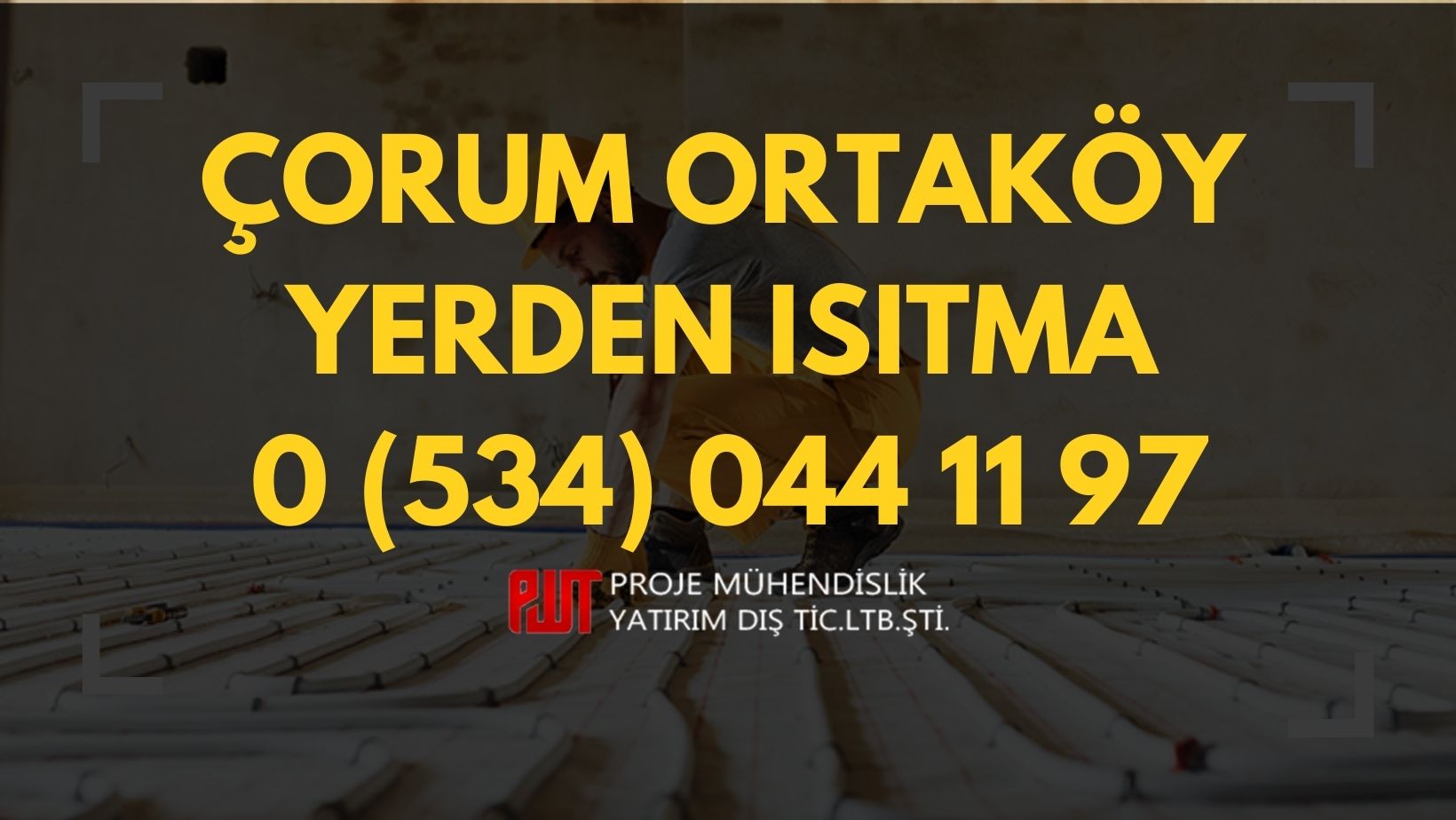 Çorum Ortaköy Yerden Isıtma