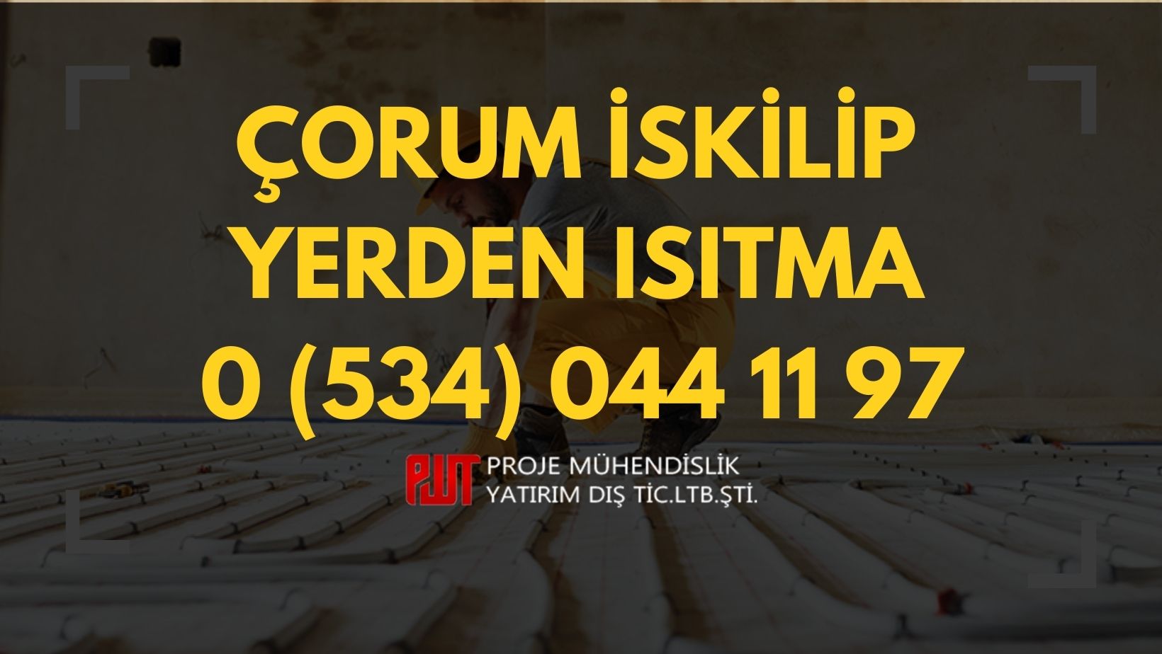 Çorum İskilip Yerden Isıtma