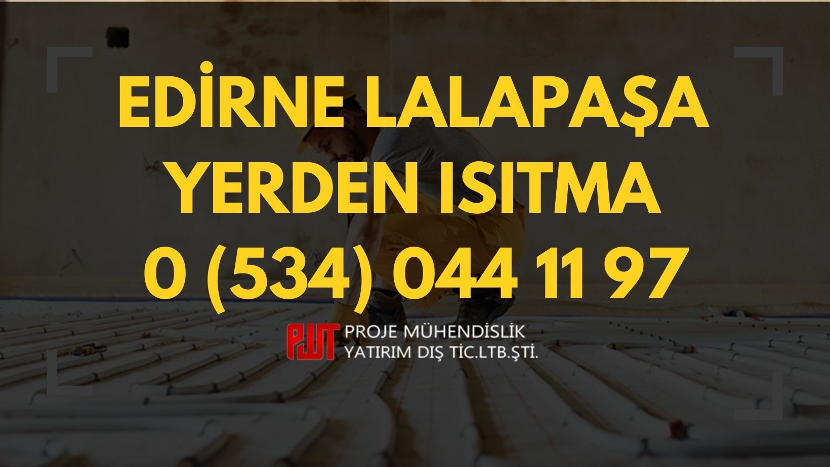 Edirne Lalapaşa Yerden Isıtma