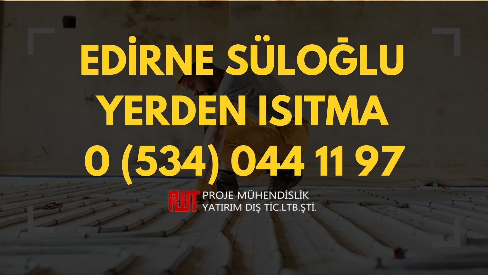 Edirne Süloğlu Yerden Isıtma