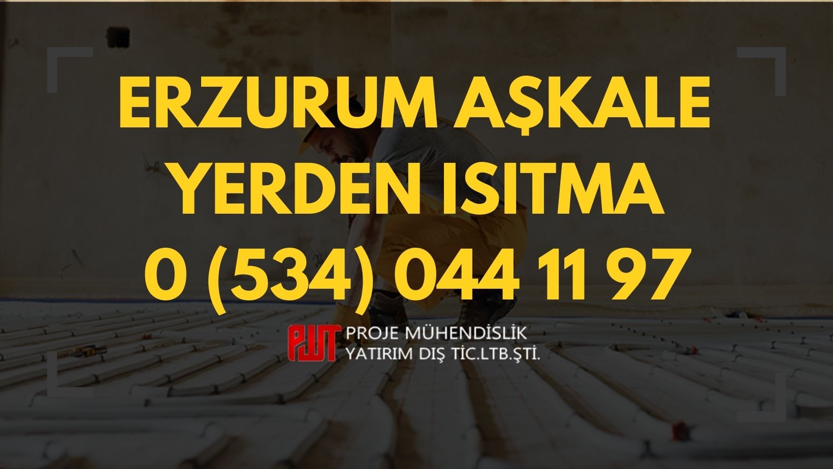 Erzurum Aşkale Yerden Isıtma