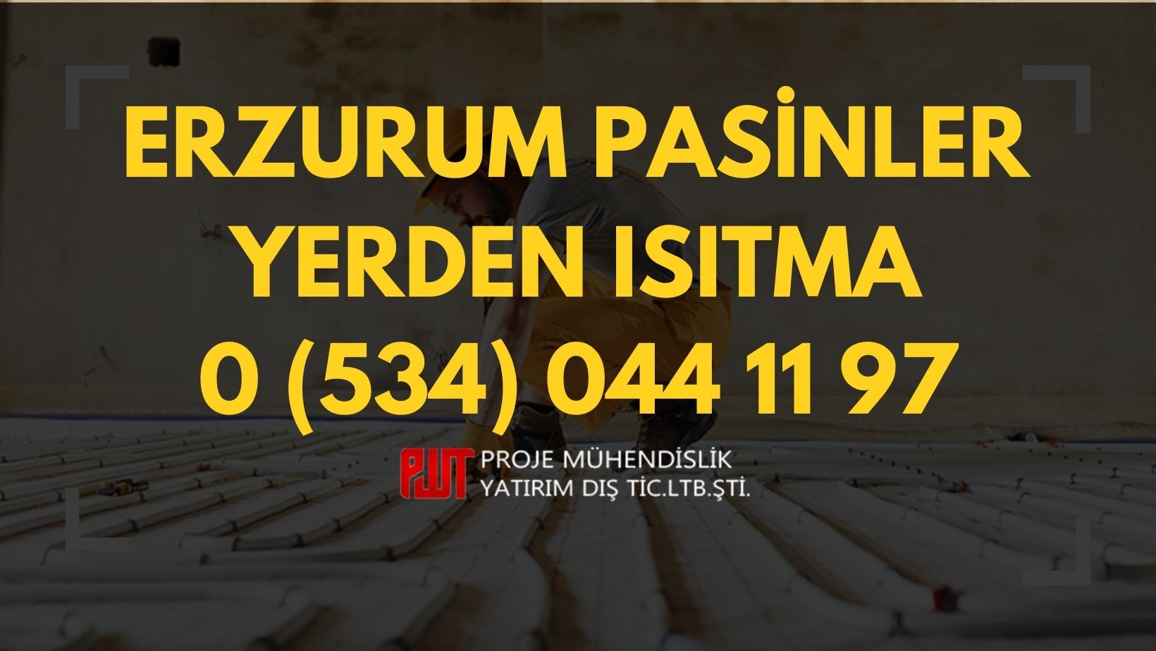 Erzurum Pasinler Yerden Isıtma