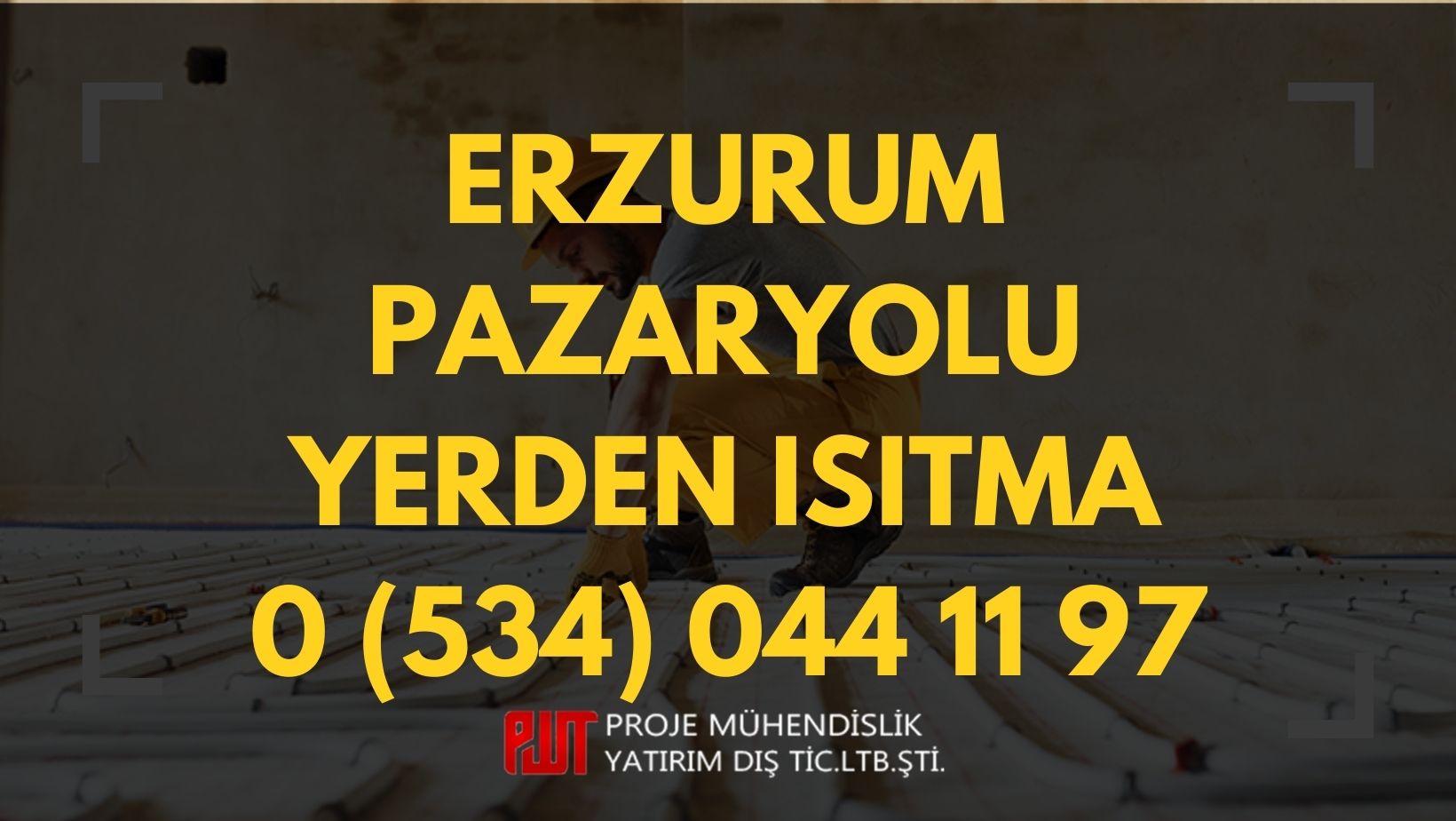 Erzurum Pazaryolu Yerden Isıtma