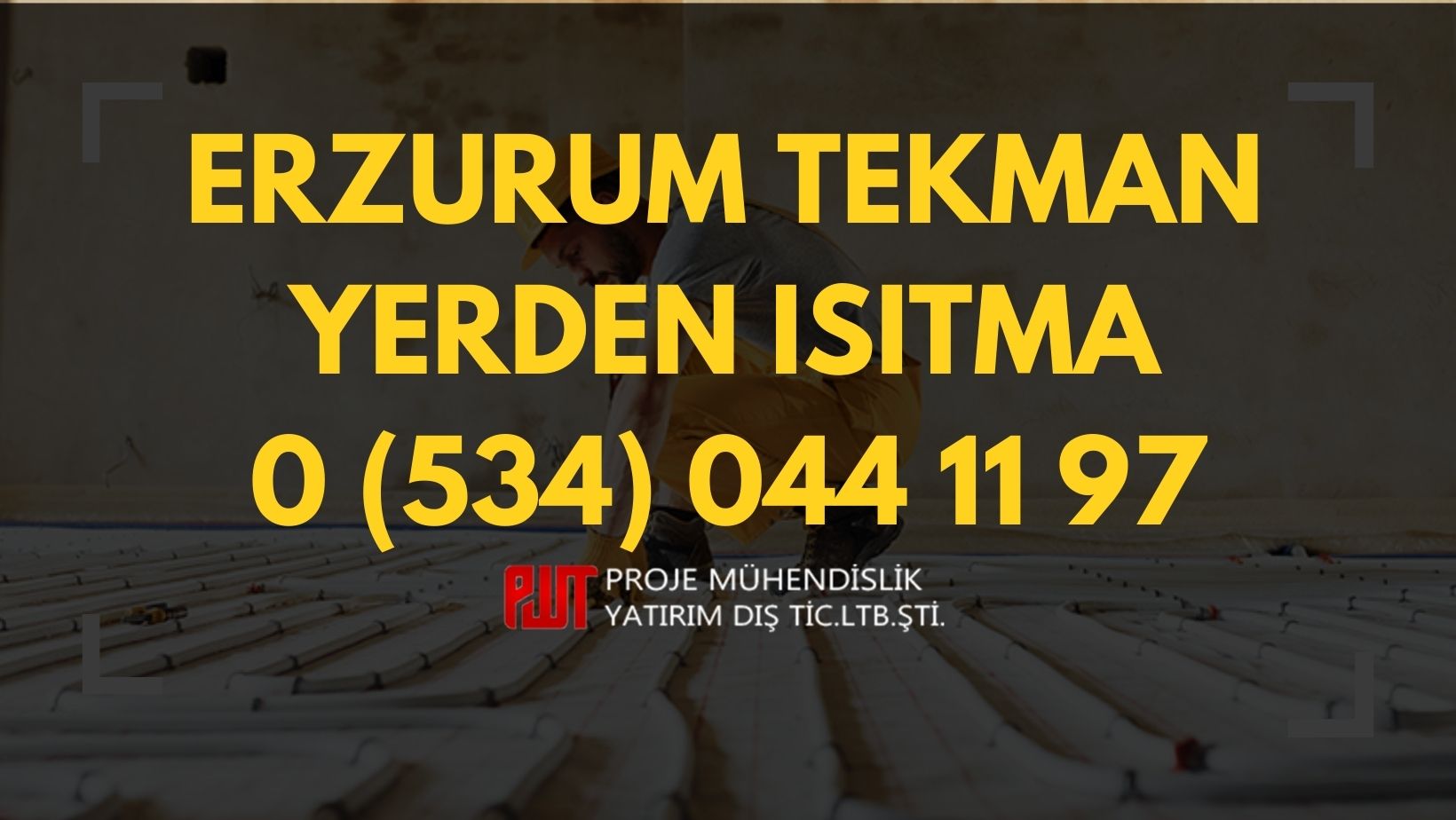 Erzurum Tekman Yerden Isıtma