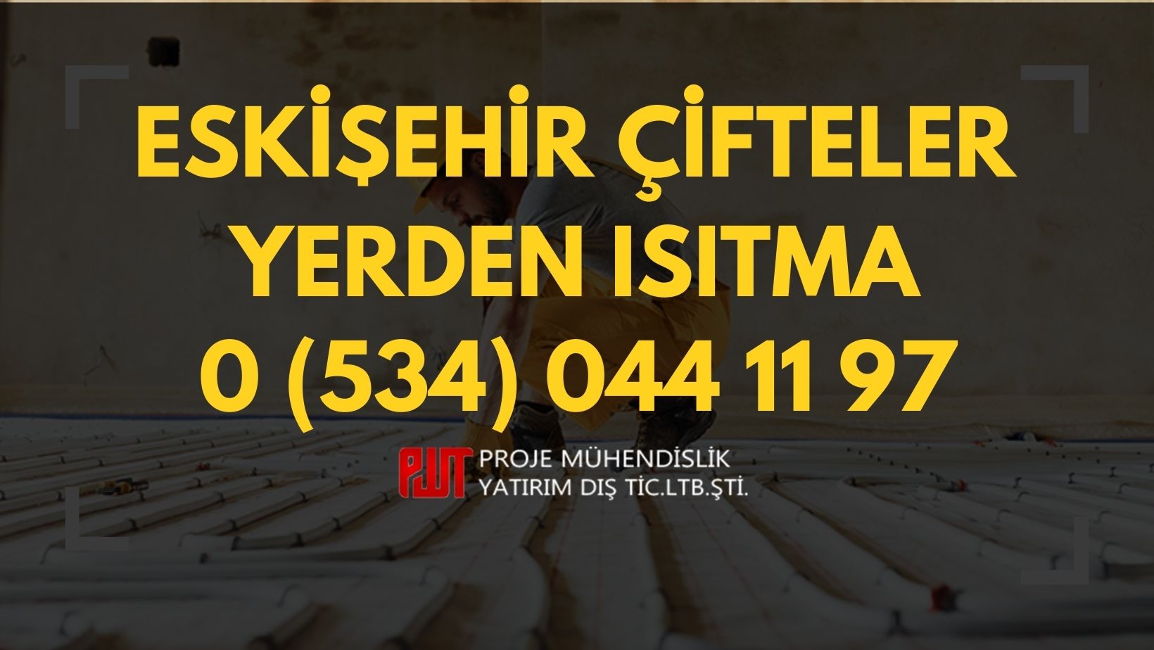 Eskişehir Çifteler Yerden Isıtma