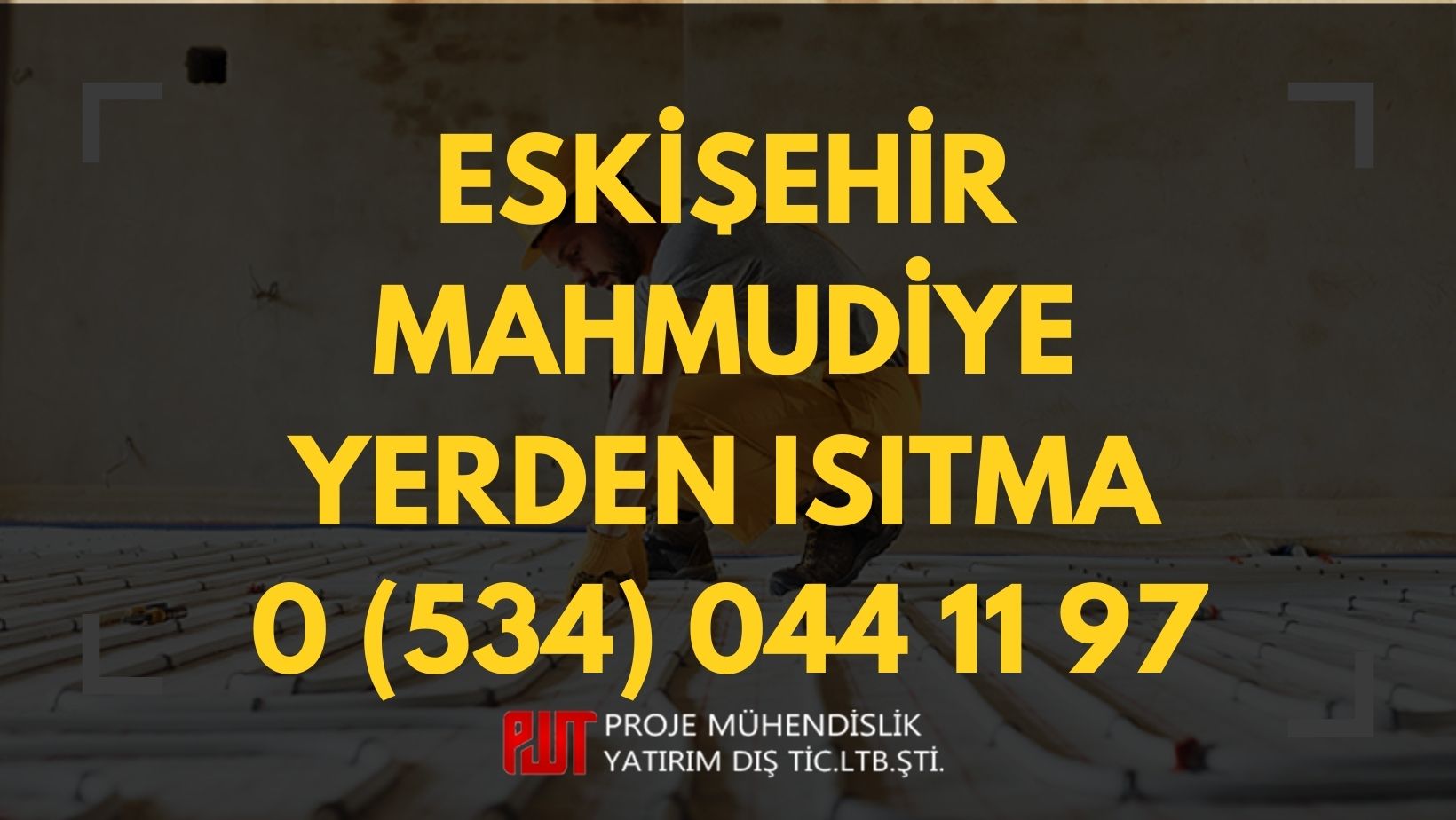 Eskişehir Mahmudiye  Yerden Isıtma