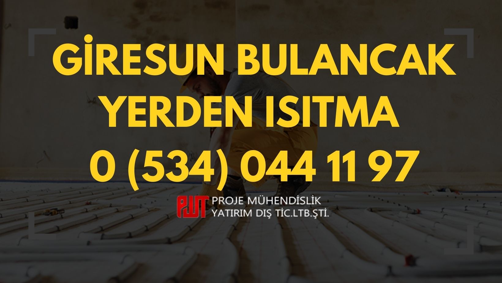 Giresun Bulancak Yerden Isıtma