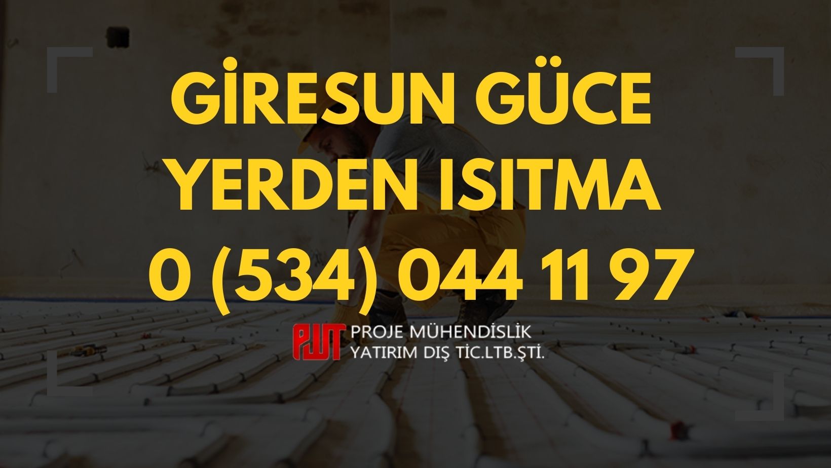 Giresun Güce Yerden Isıtma