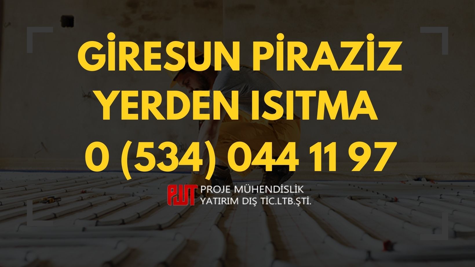 Giresun Piraziz Yerden Isıtma