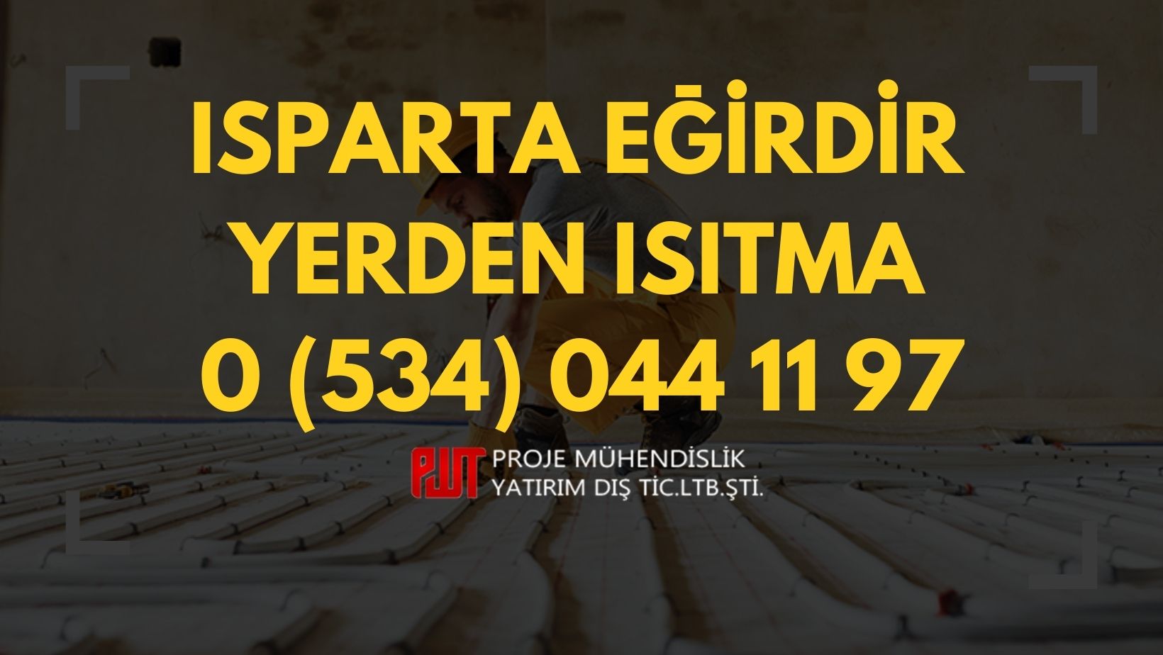 Isparta Eğirdir Yerden Isıtma