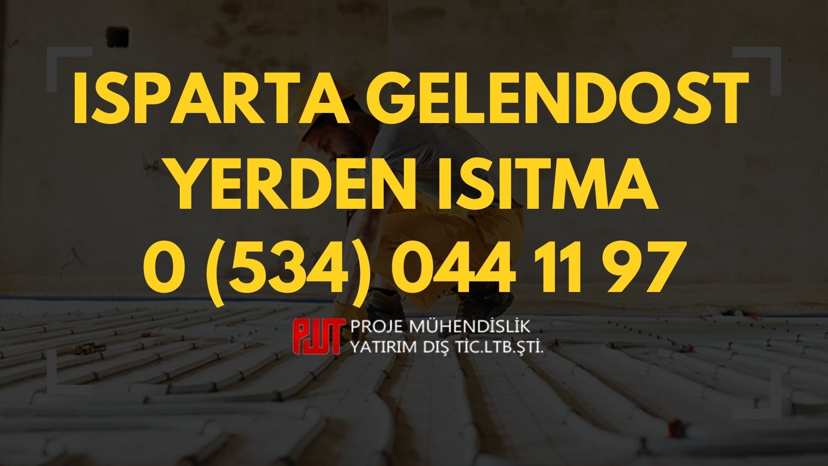 Isparta Gelendost Yerden Isıtma