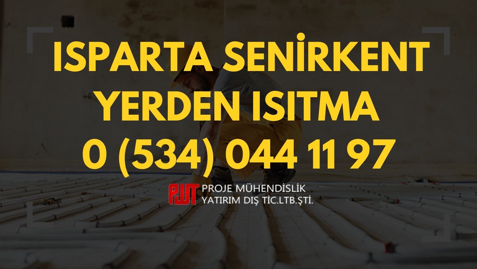 Isparta Senirkent Yerden Isıtma
