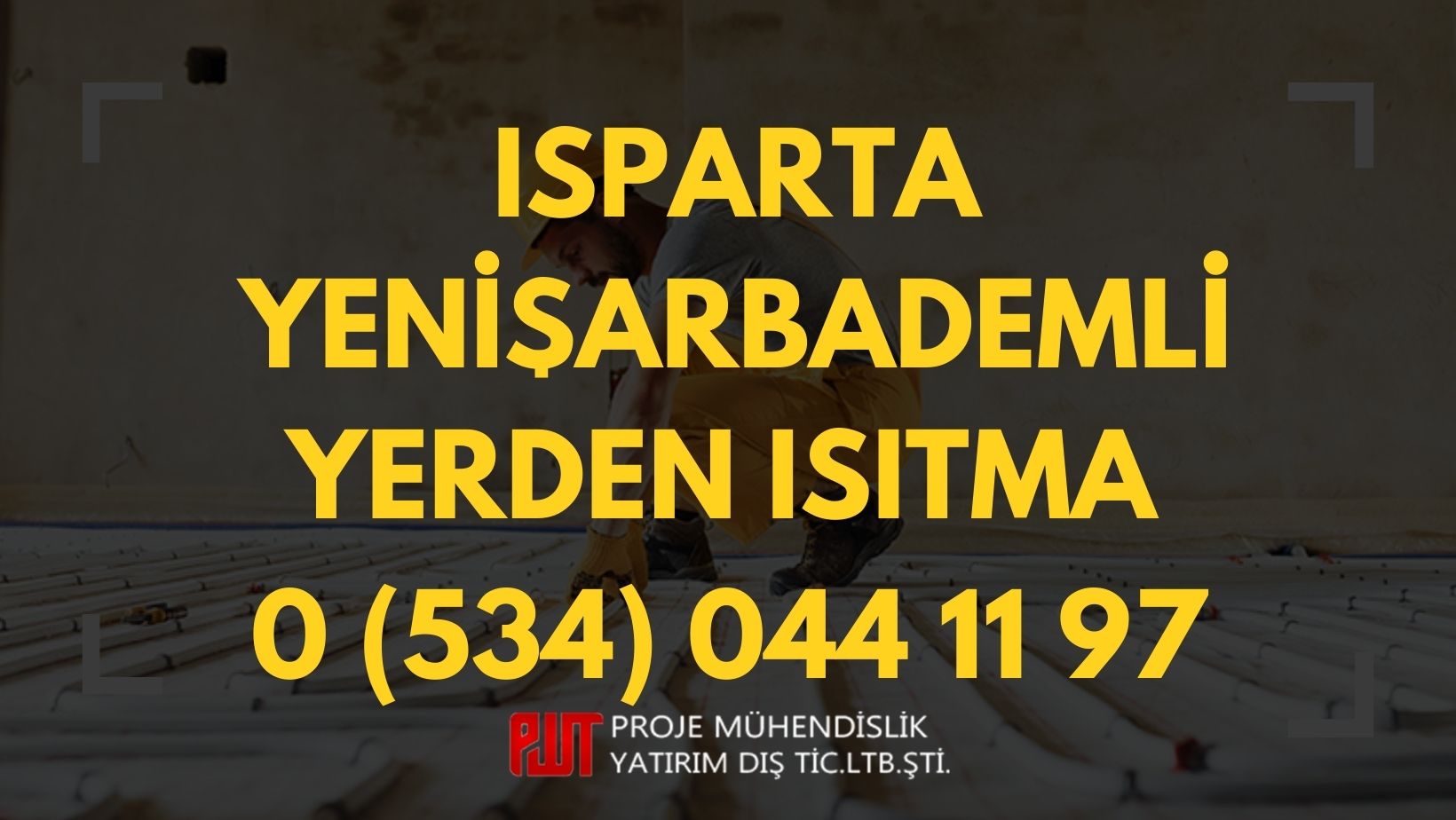 Isparta Yenişarbademli Yerden Isıtma