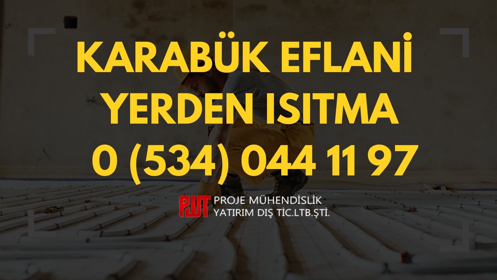 Karabük Eflani Yerden Isıtma
