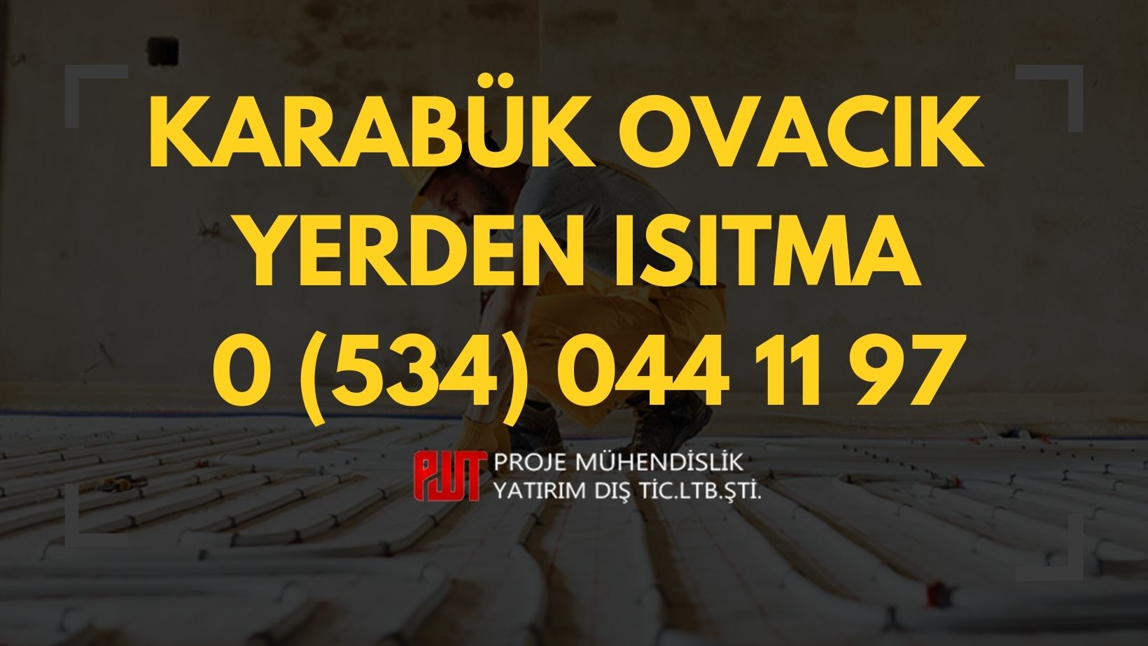 Karabük Ovacık Yerden Isıtma
