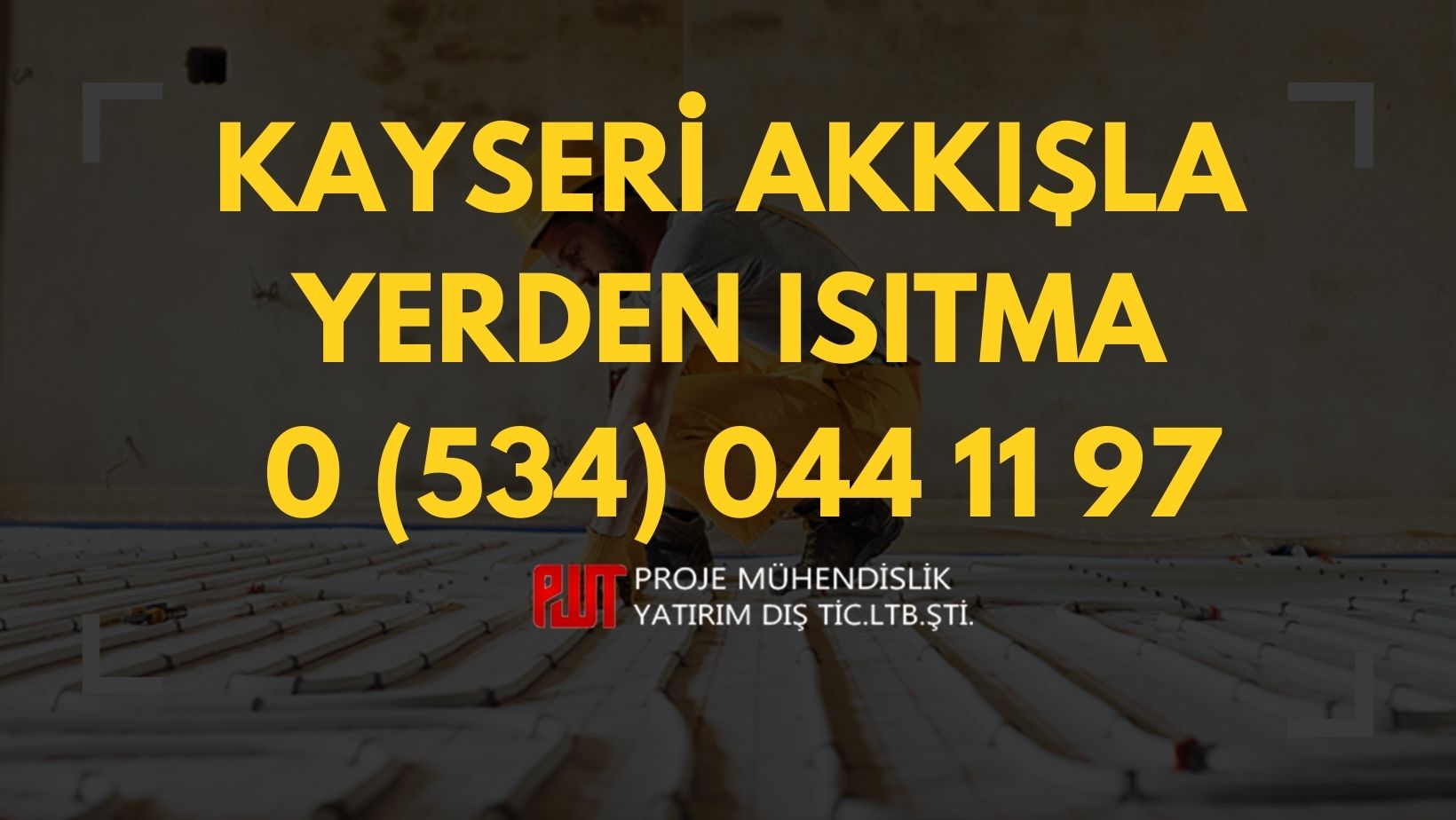 Kayseri Akkışla Yerden Isıtma