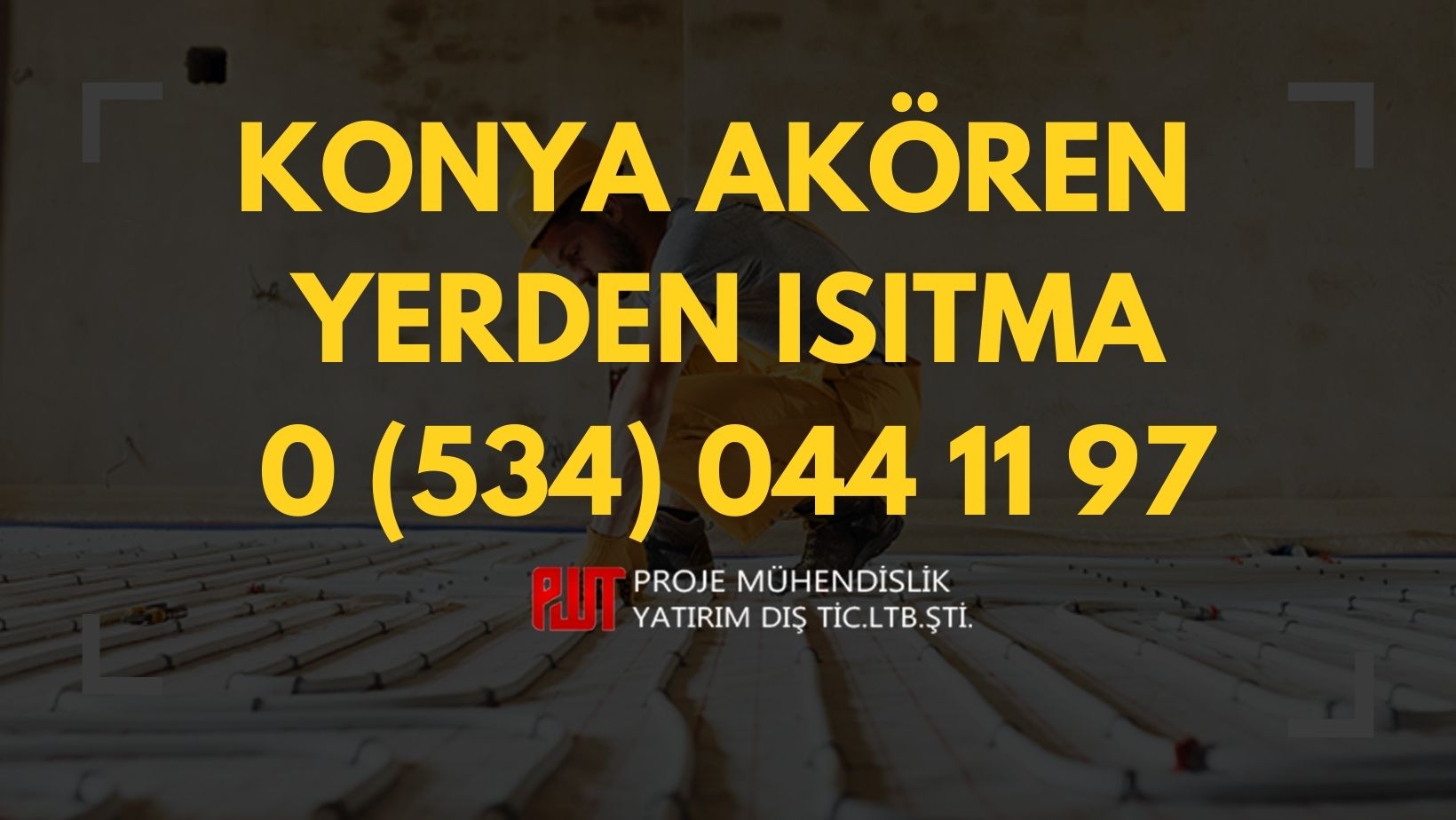 Konya Akören Yerden Isıtma