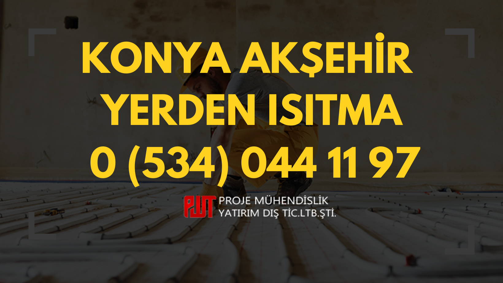 Konya Akşehir Yerden Isıtma