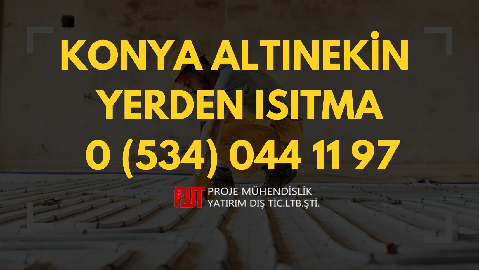 Konya Altınekin Yerden Isıtma