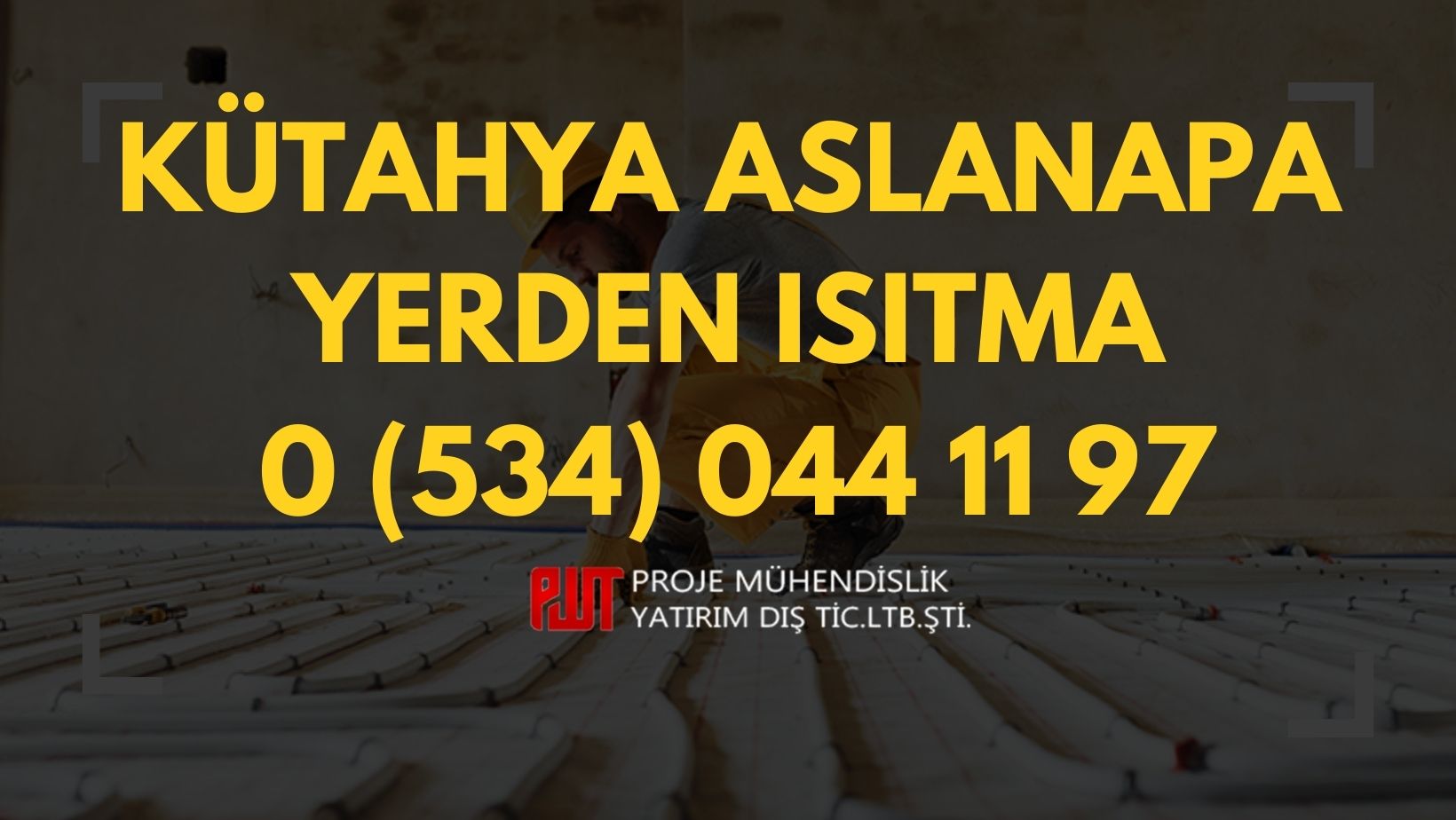 Kütahya Aslanapa Yerden Isıtma