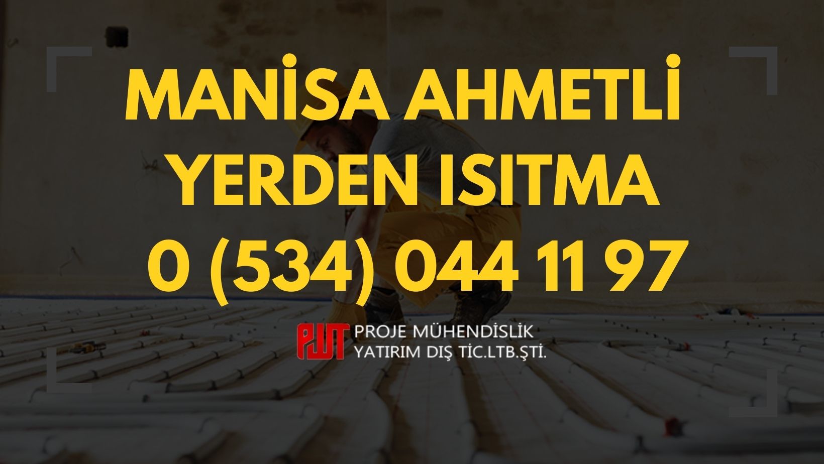 Manisa Ahmetli Yerden Isıtma