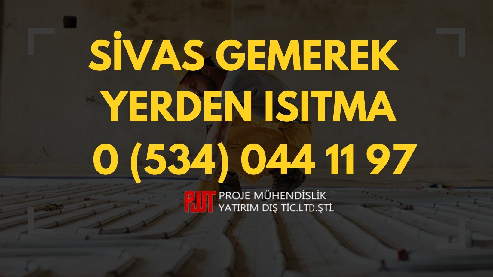 Sivas Gemerek Yerden Isıtma