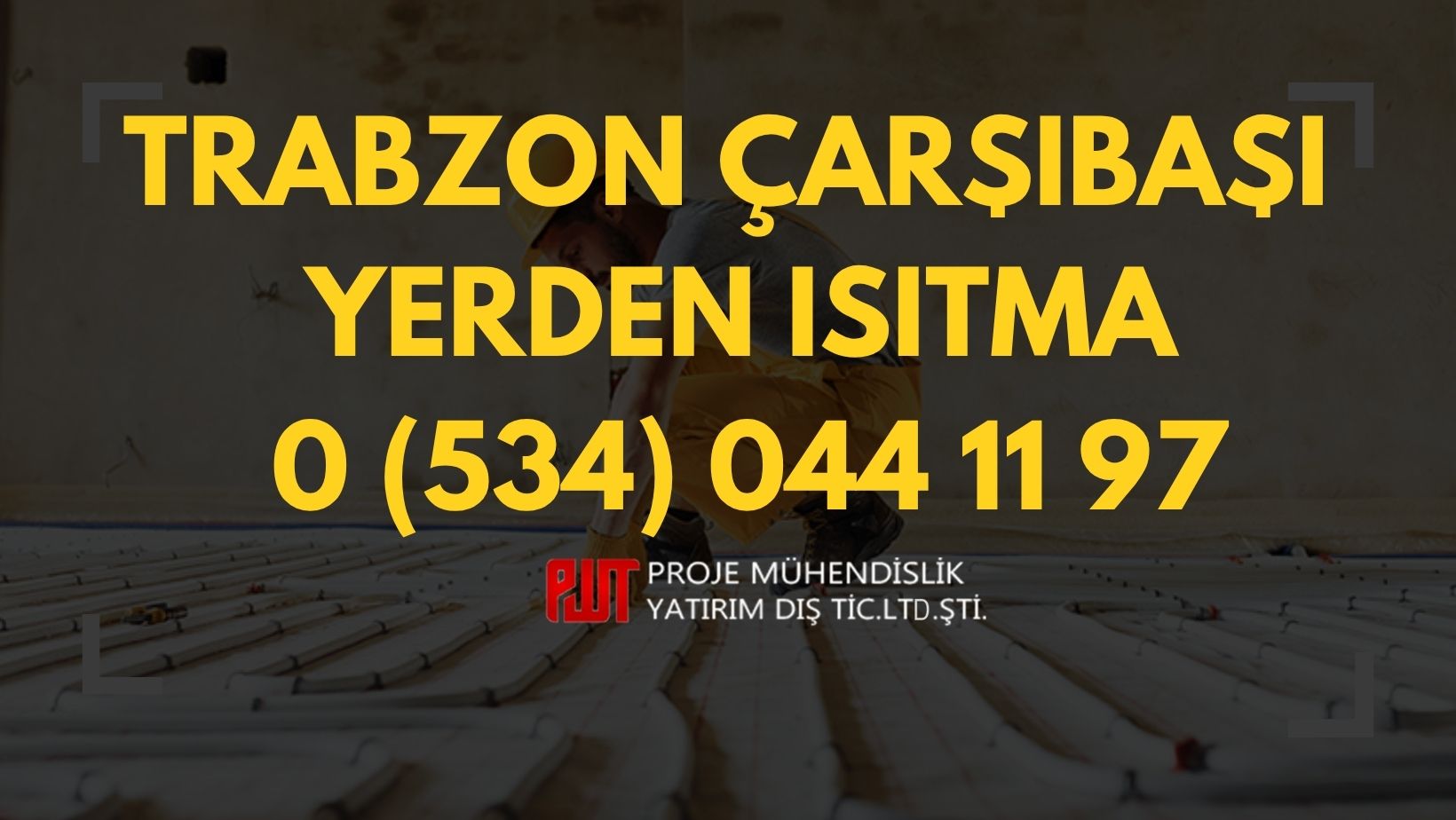 Trabzon Çarşıbaşı Yerden Isıtma