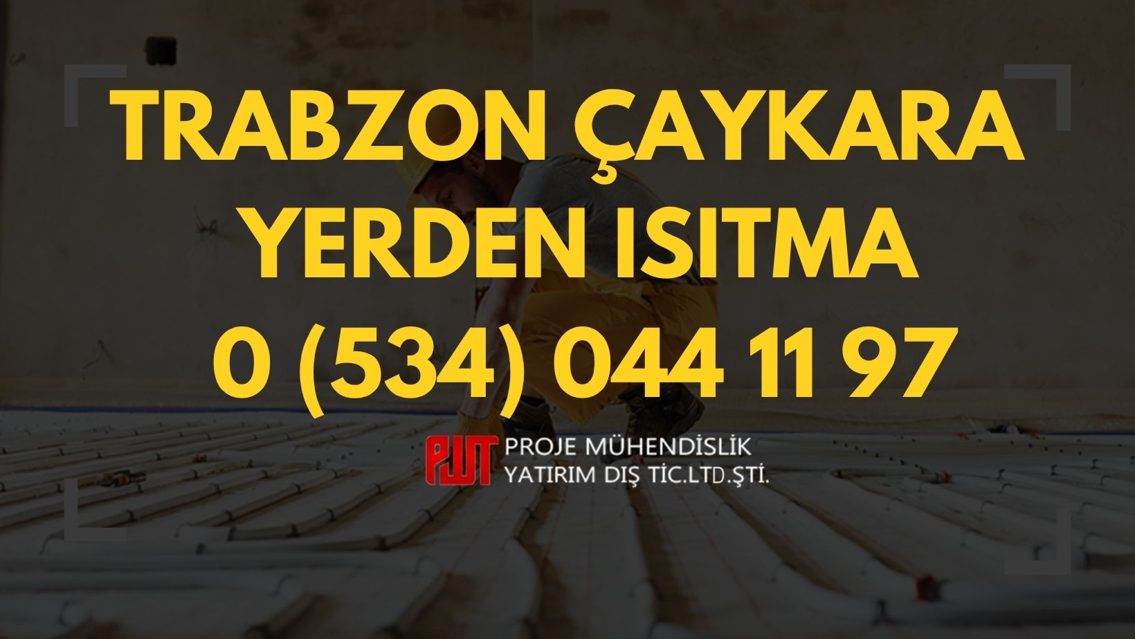 Trabzon Çaykara Yerden Isıtma