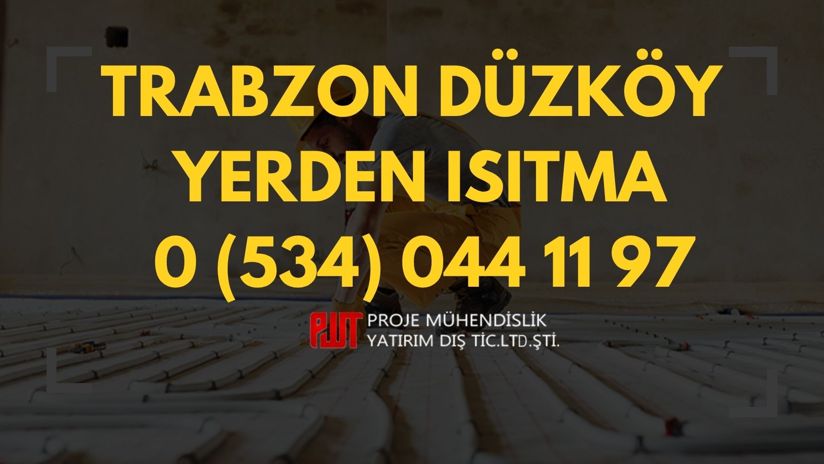 Trabzon Düzköy Yerden Isıtma