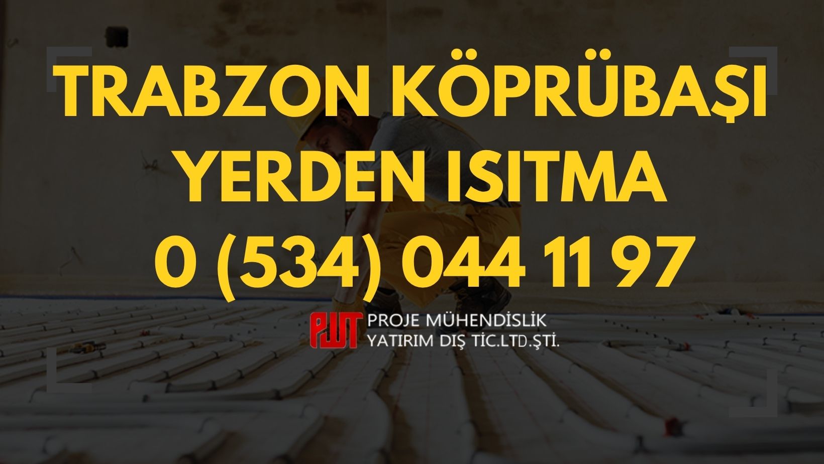 Trabzon Köprübaşı Yerden Isıtma