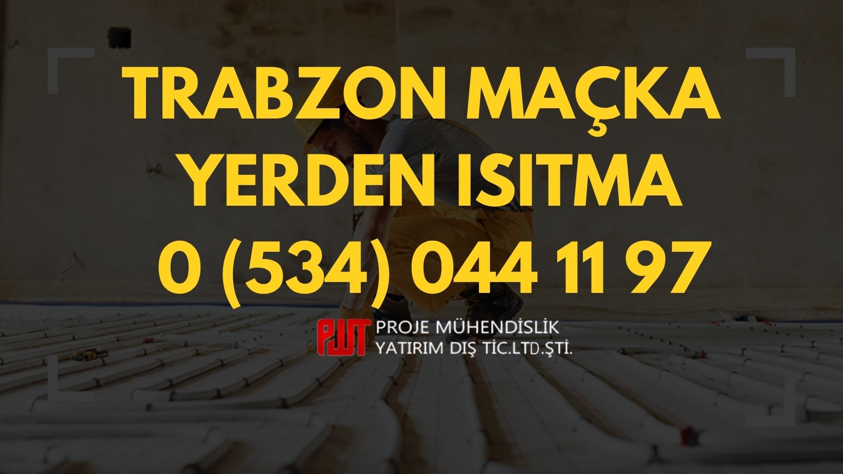 Trabzon Maçka Yerden Isıtma