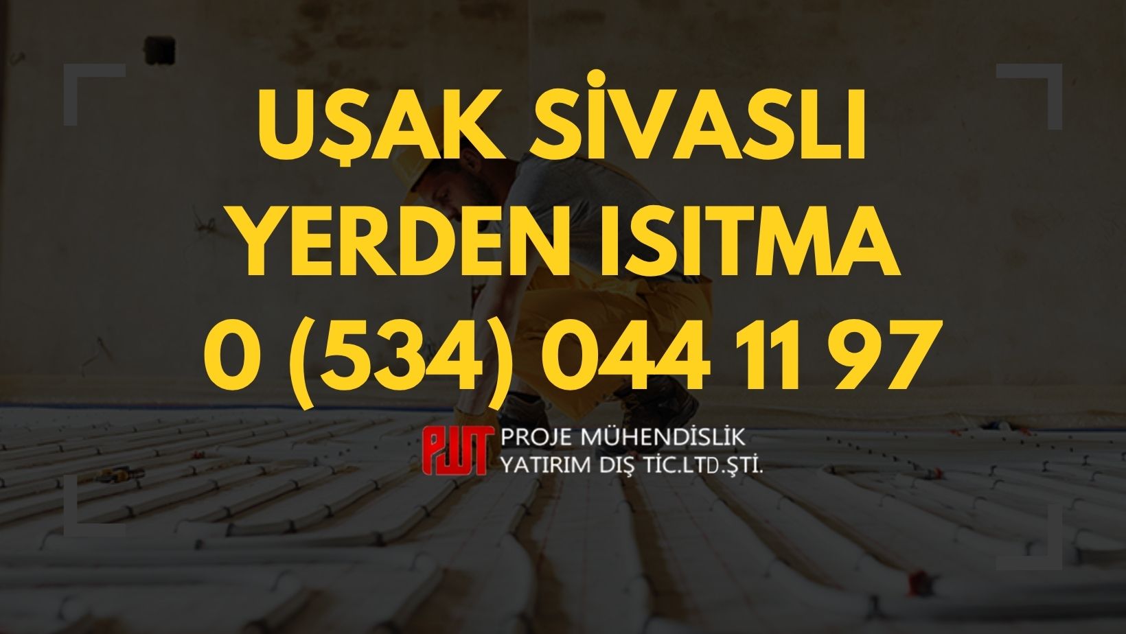 Uşak Sivaslı Yerden Isıtma