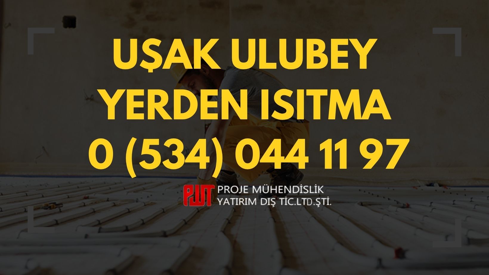 Uşak Ulubey Yerden Isıtma